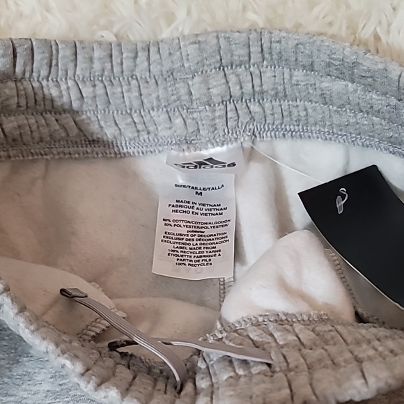 Adidas Kids Grey Track Pants - Picture 2 of 9